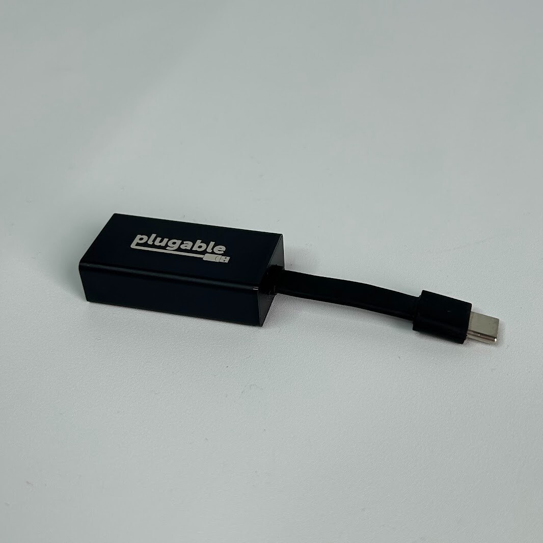 Plugable USBC-TE1000 USB C to Ethernet Adapter Fast and Reliable Gigabit Speed