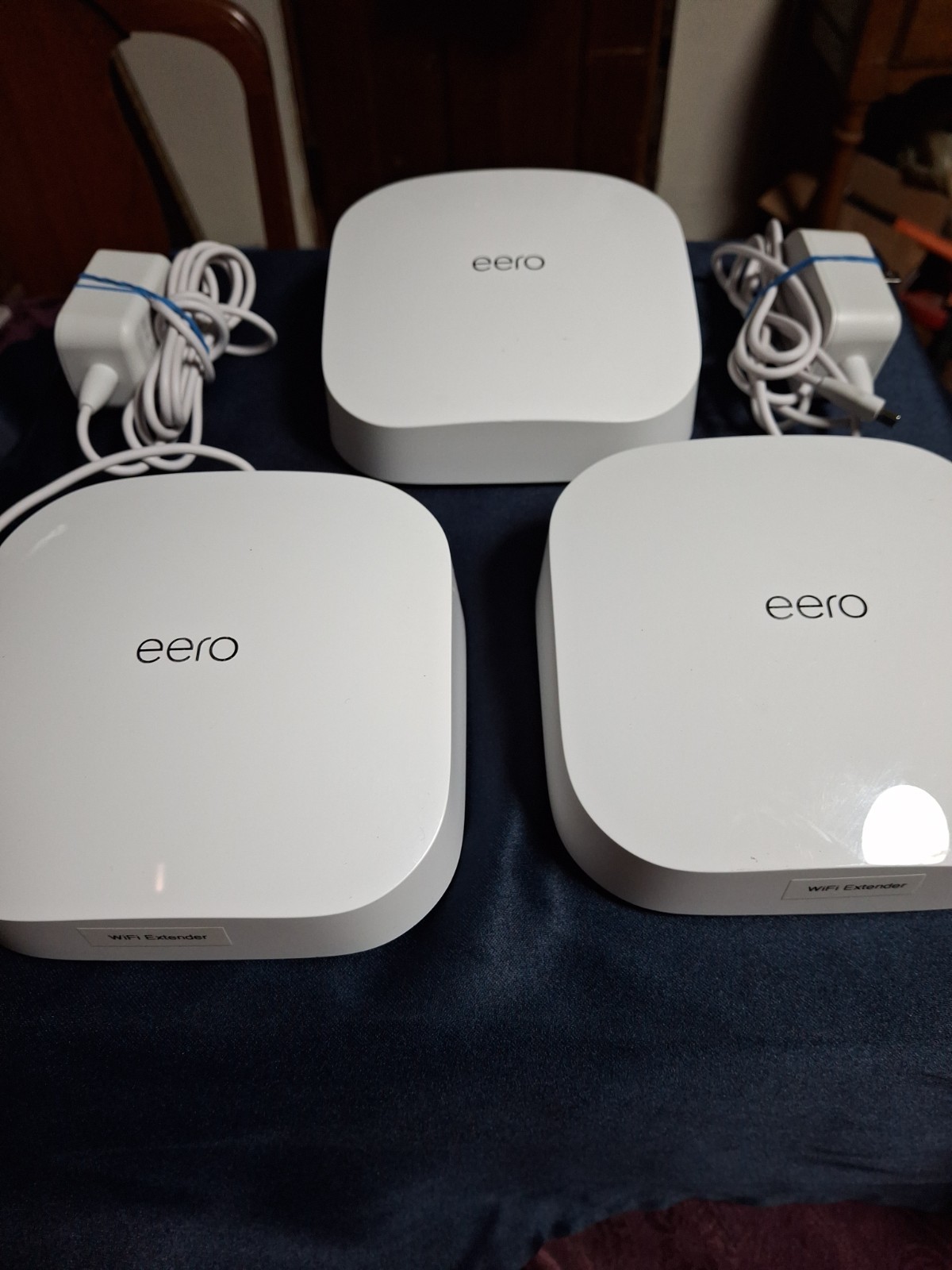 Amazon eero Pro 6 Tri-Band Mesh Wi-Fi 6 System (3-Pack) - Model K010001