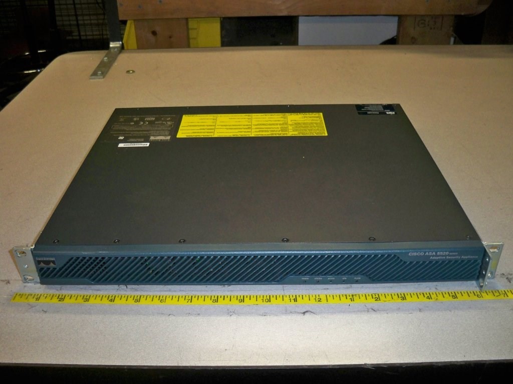 Cisco ASA 5520 Series ASA5520-K8 V02 Adaptive Security Appliance 