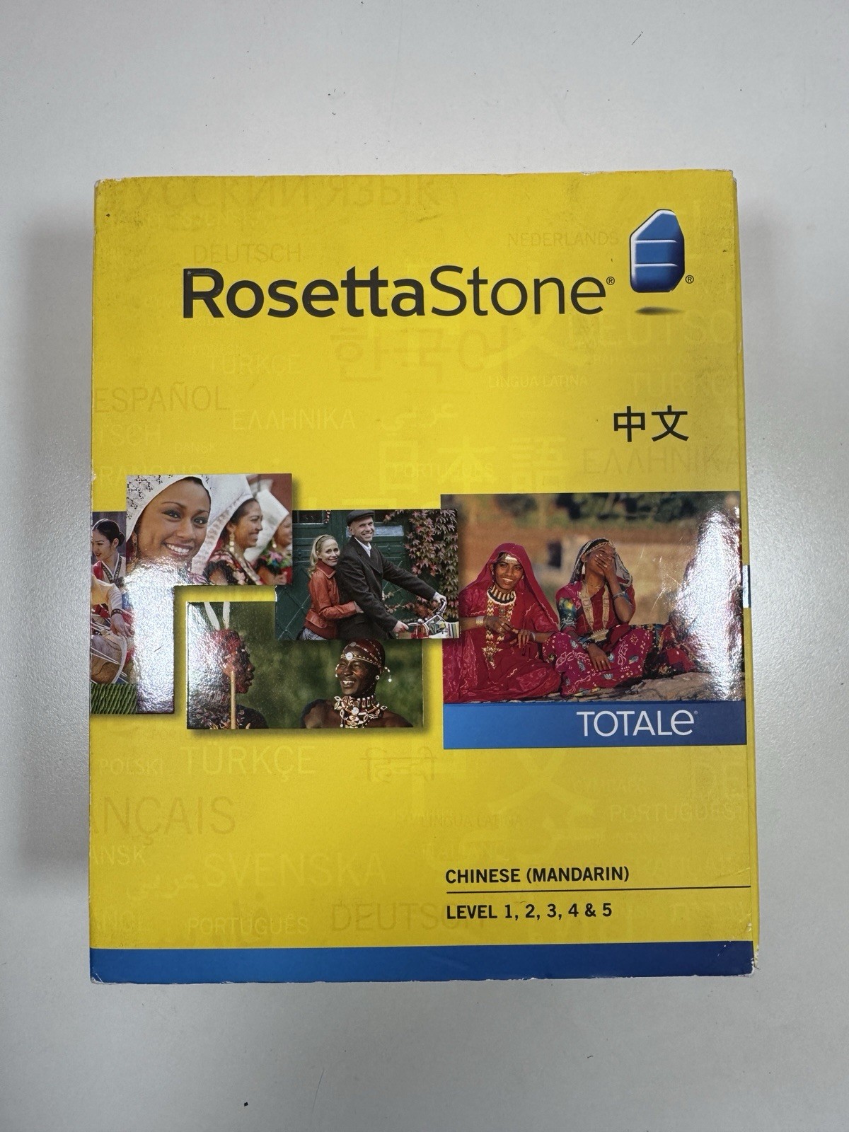 Rosetta Stone Chinese Mandarin Levels 1-5 Version 4 New Old Stock Sealed NOS