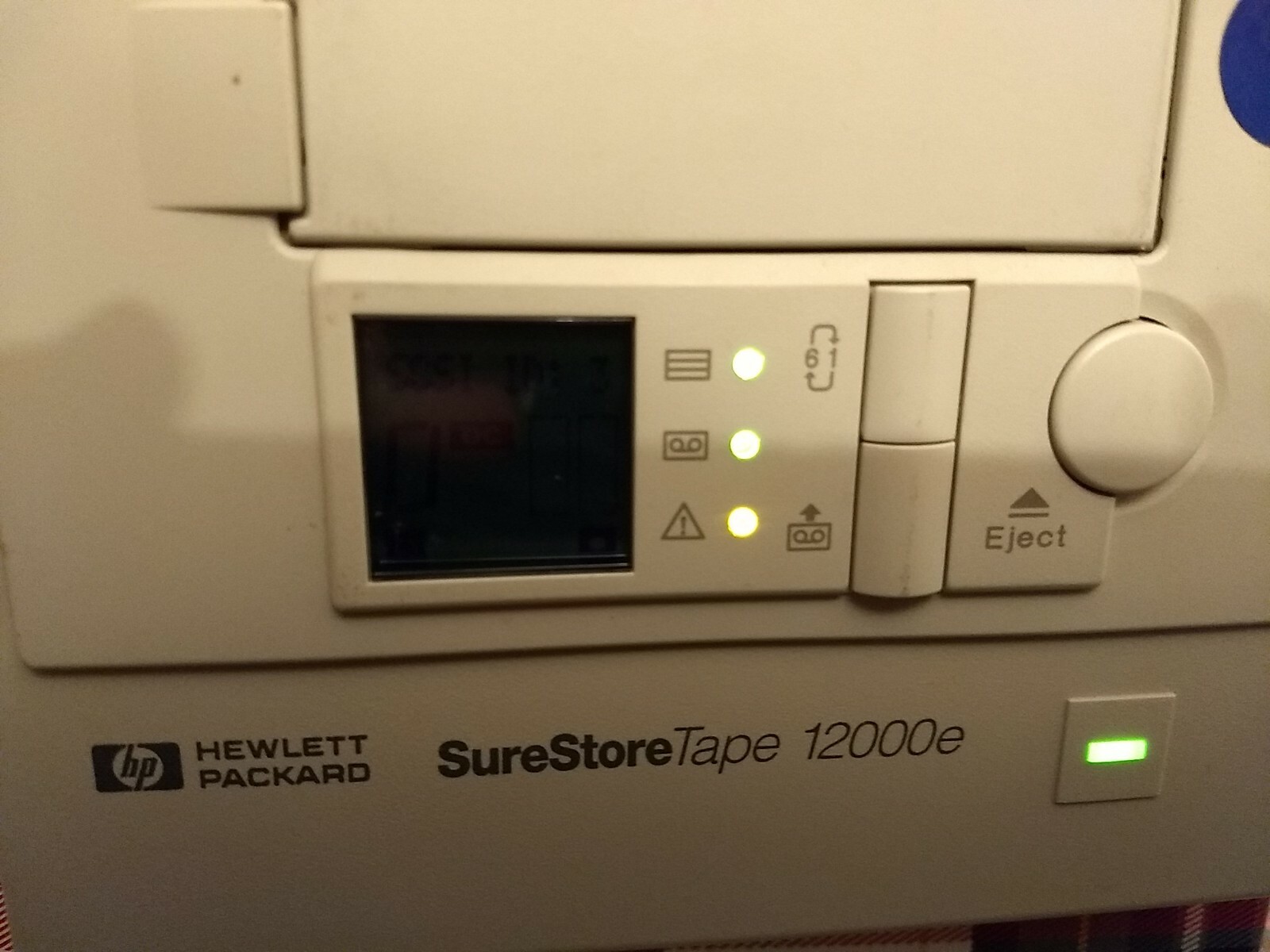 HP C1561A C1561-69301 SureStore Tape 12000e External SCSI Tape Drive. Tested.