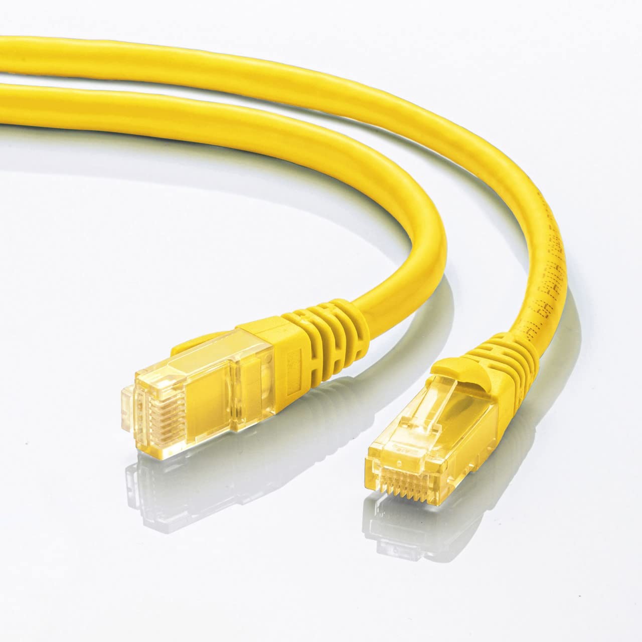 Sanwa Supply Category 6A Stranded LAN Cable, Yellow, 3m, KB-T6AY-03Y