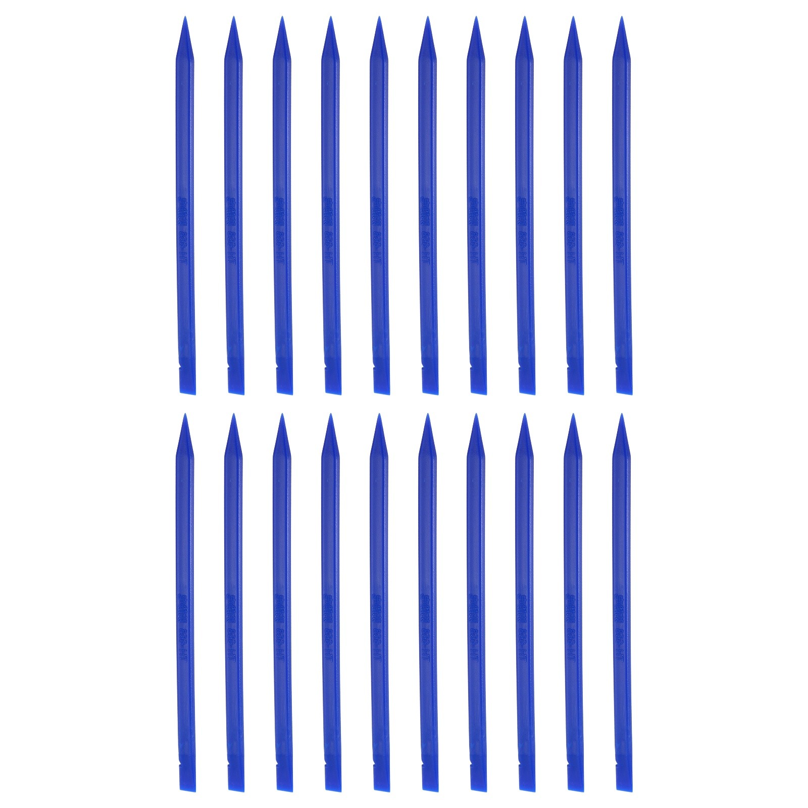 20pcs Plastic Spudger Pry Tool 6x150mm Opening Pry Repair Tool Kit, Blue