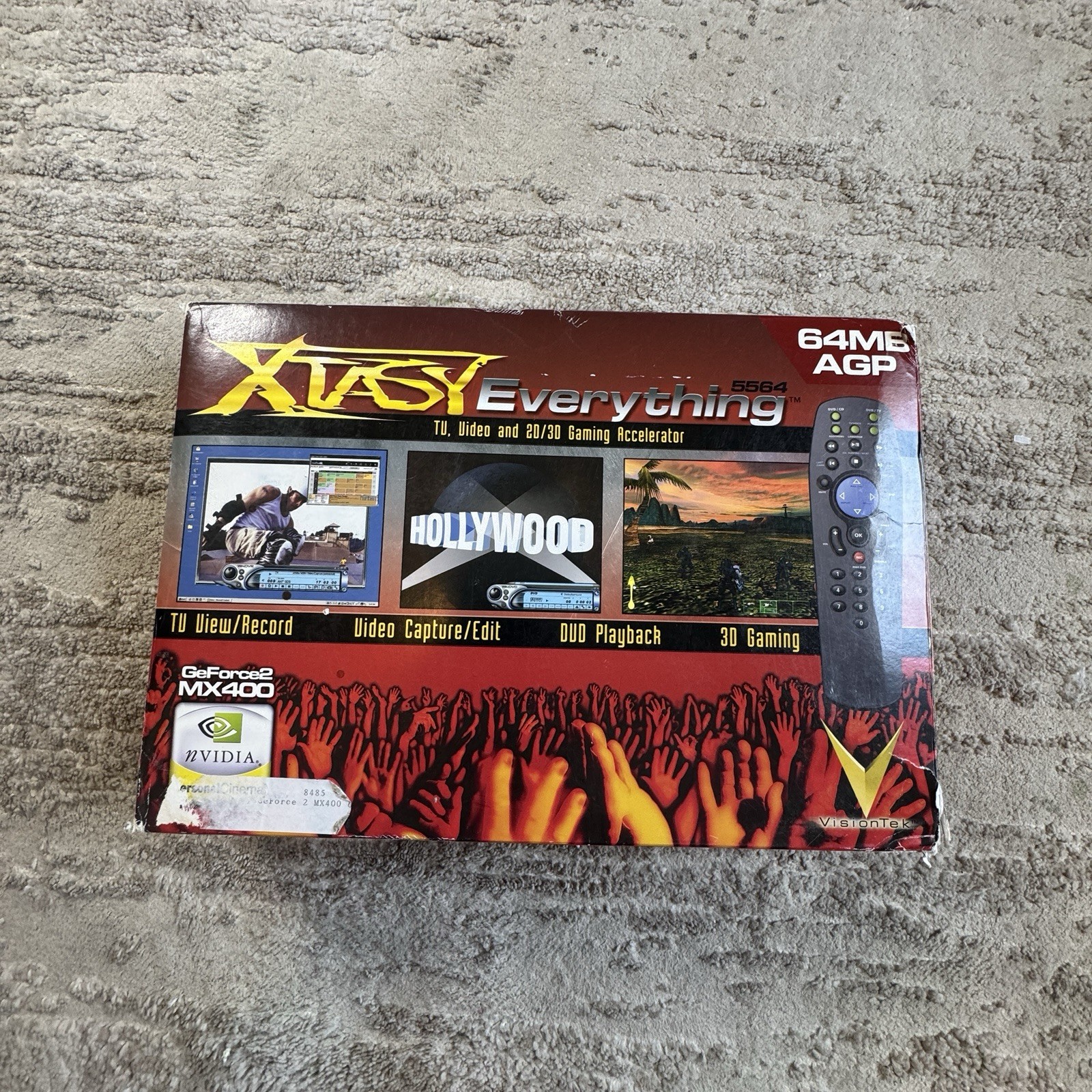 VisionTek Xtasy Everything 5564 GeForce2 MX400 Personal Cinema Untested