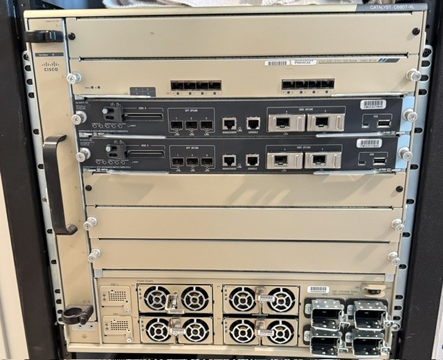 Cisco Catalyst C6807-XL 7-Slot Chassis w/ Modules & PSUs