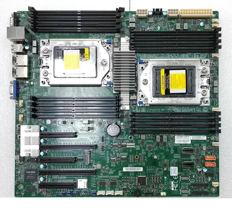 Supermicro H11DSI dual-socket motherboard AMD EPYC server motherboard REV2.0,