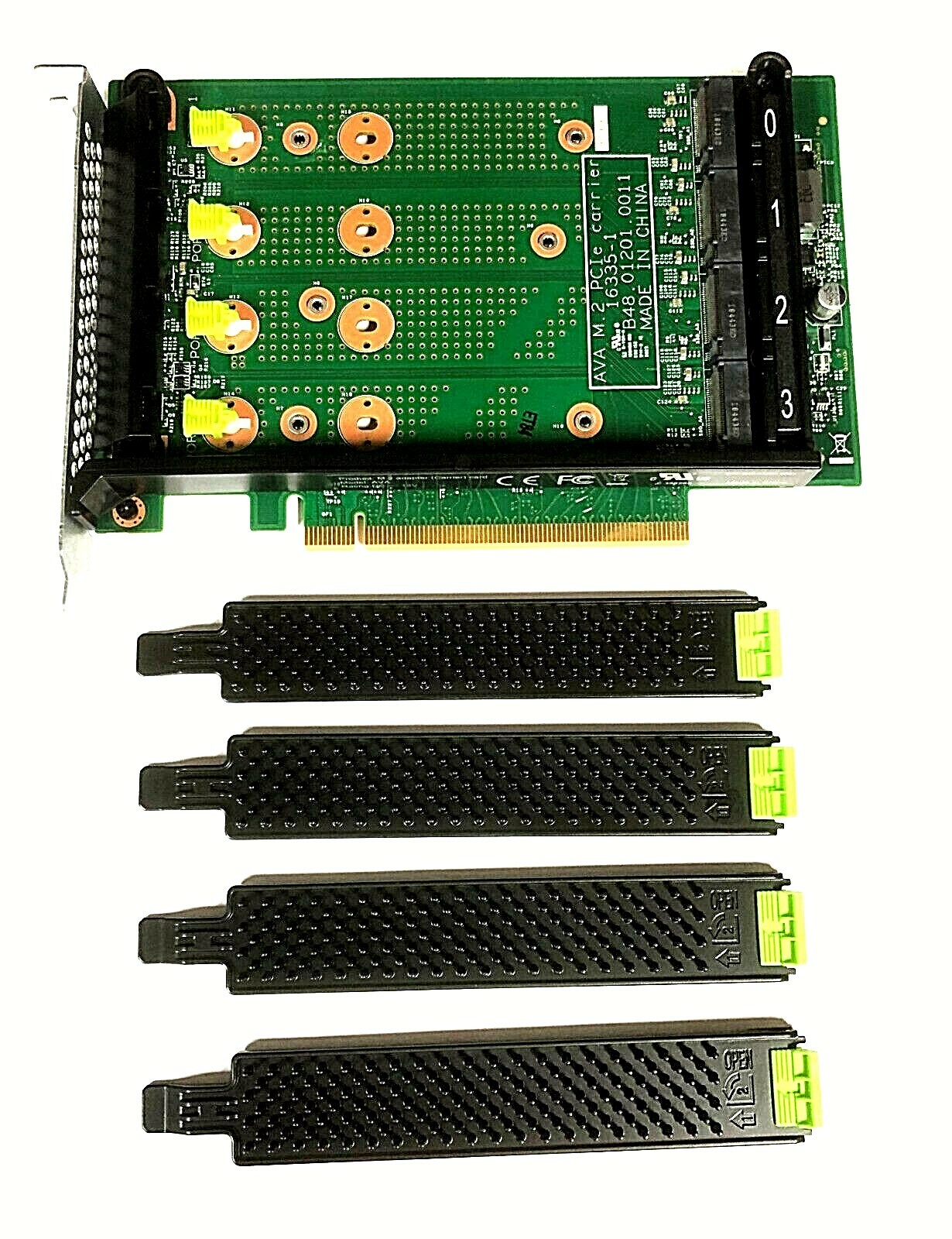 AVA-4 NVMe M.2 Carrier Card  B40.012606.0001 QCT Rackgo X OCP NEW
