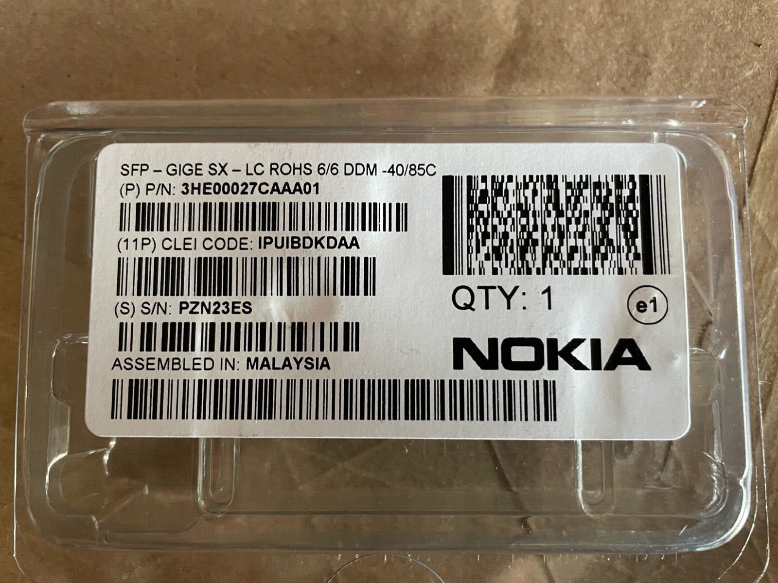 LOT of 7  Lot of NEW OEM NOKIA FACTORY BOX 3НЕ00027CAAA01