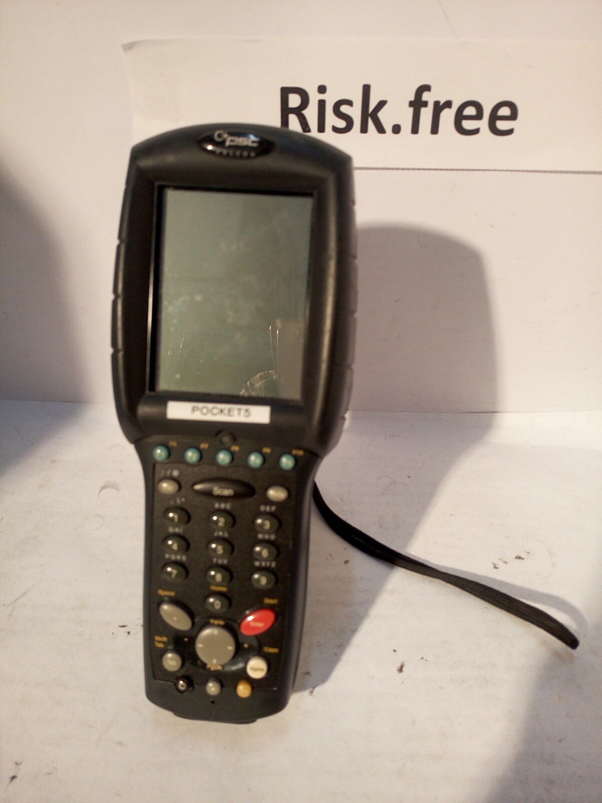 * PSC  Datalogic Falcon 4420 4423  Scanner 4423-15201-10000  W/ Dock&AC NO/Pen
