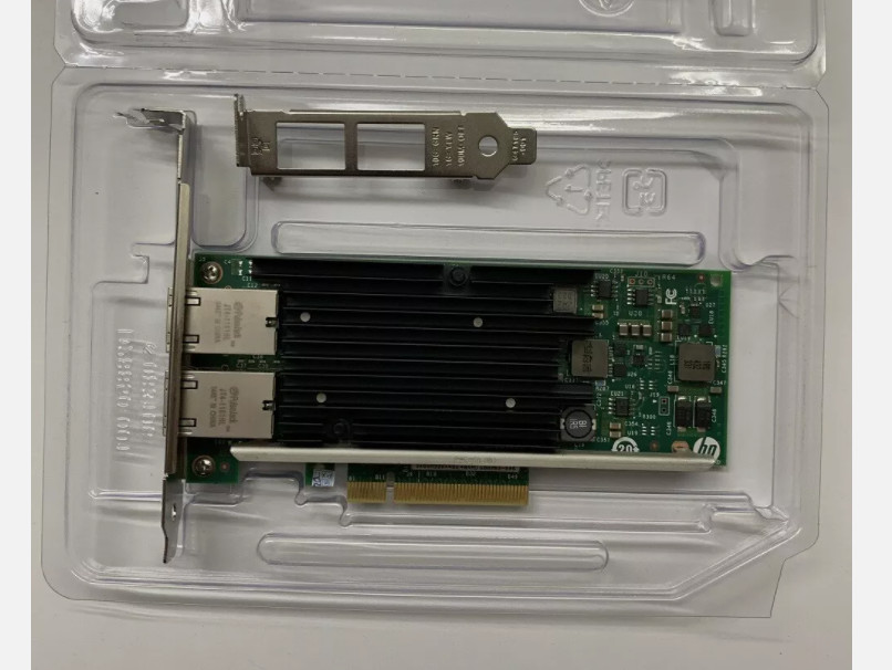 HP Ethernet 716591-B21 717708-001 10GB 2-PORT 561T Network ADAPTER X540-T2