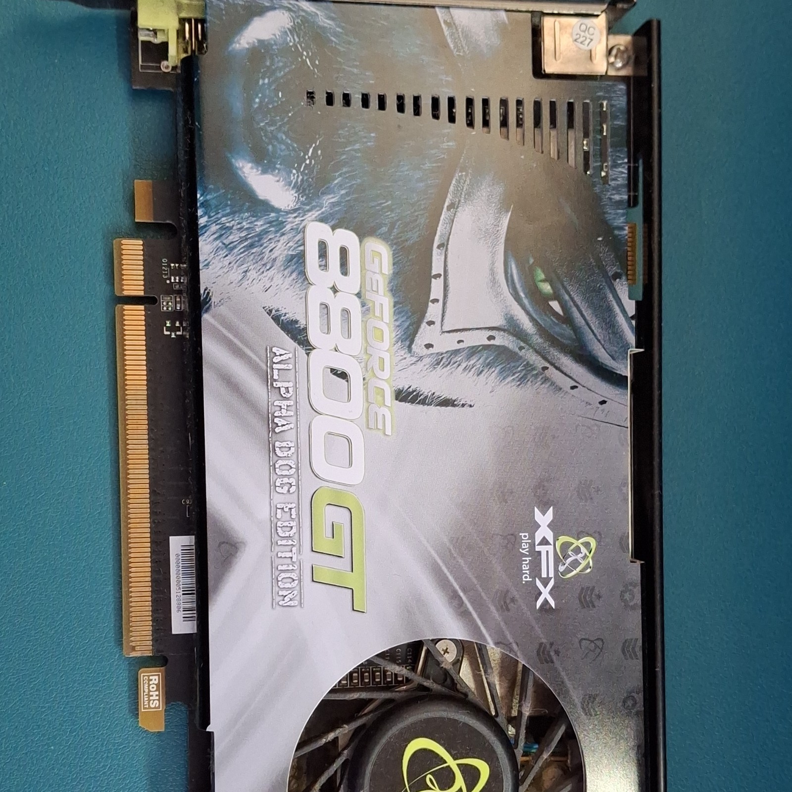 XFX NVIDIA GeForce 8800 GT Alpha Dog Edition PCI Express DVI Fan