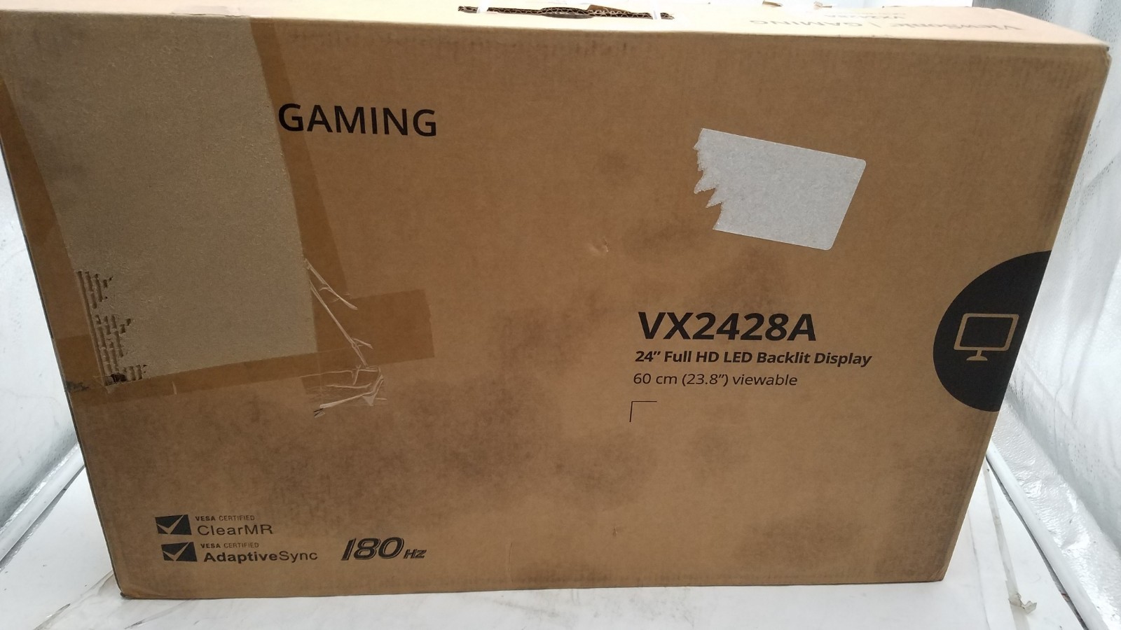 ViewSonic 180Hz IPS Gaming Monitor VX2428A 24" FHD 0.5ms with FreeSync