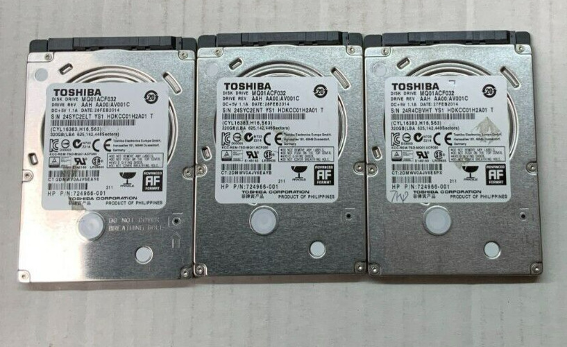 Toshiba MQ01ACF032 320GB 2.5