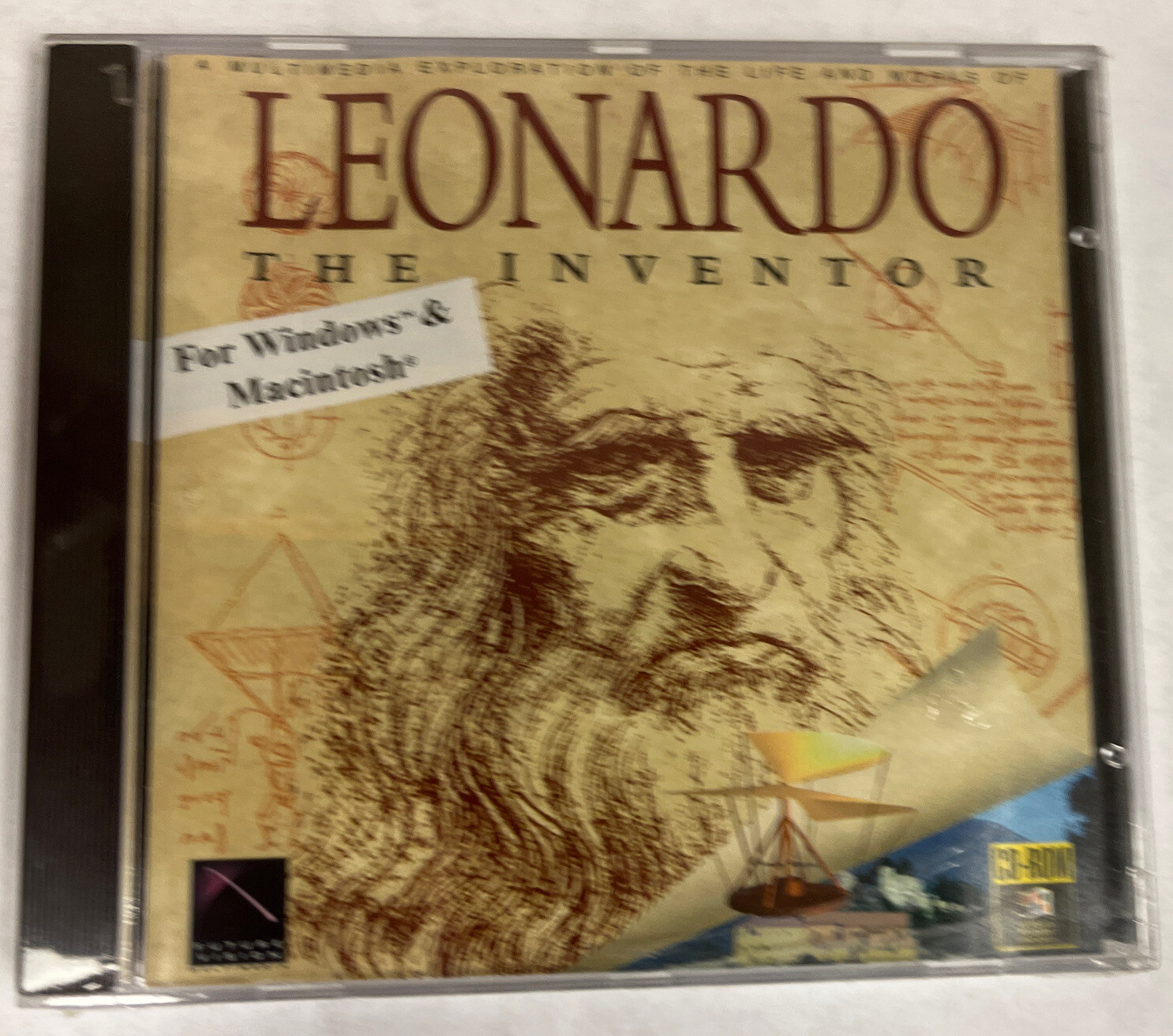 Multimedia(CD) Exploration of the life and works of Leonardo the Inventor.New. j