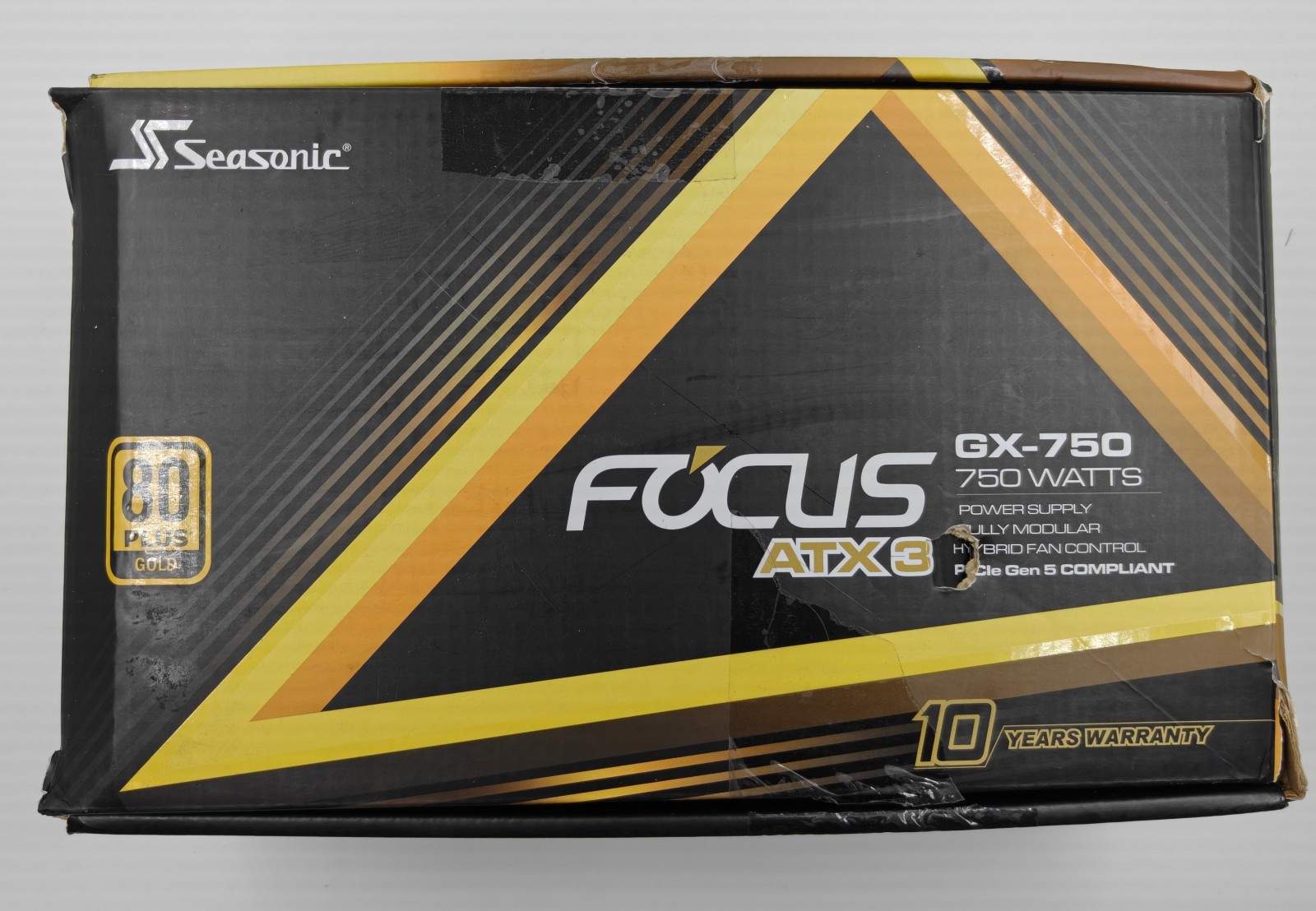 SeaSonic Focus GX-750 Modular Power Supply 80+750W Gold with original box