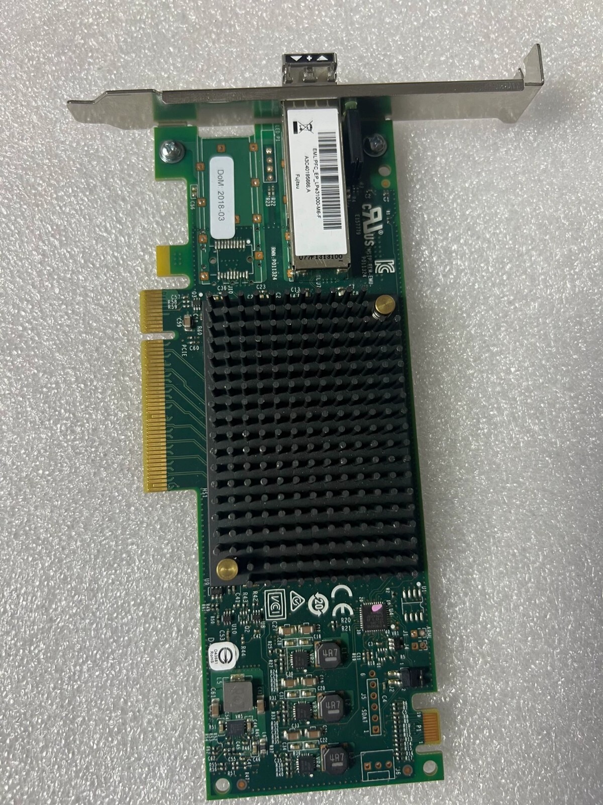 FUJITSU PFC EP Emulex LPE31000-M6-F Single Port 16G HBA  Fibre  Channel Adapter
