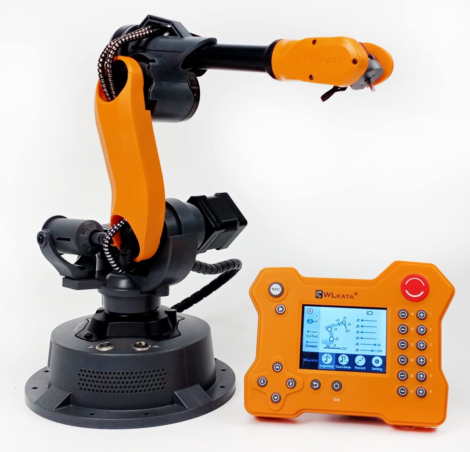 wlkata Mirobot 6DoF Mini Industrial Robotic Arm Professional Kit Programmable...