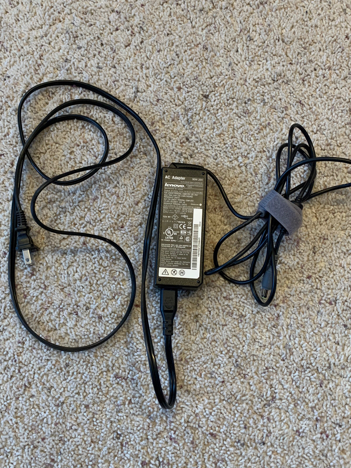 Genuine Lenovo Thinkpad Laptop Charger AC Adapter P/N 42T4426 - 90W 20V 4.5A OEM