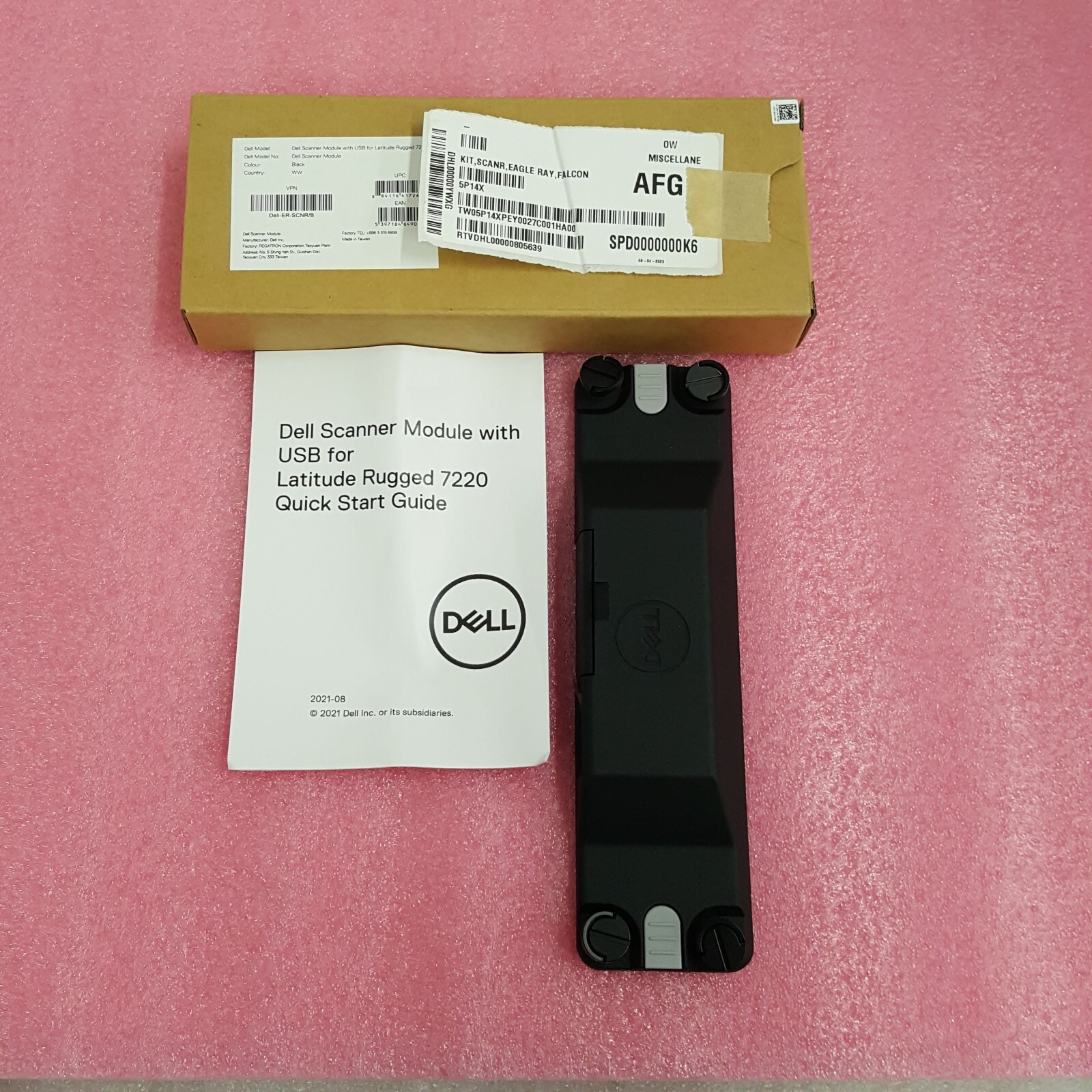 NEW GENUINE Dell Scanner Module with USB for Latitude Rugged 7220 7212 - 5P14X
