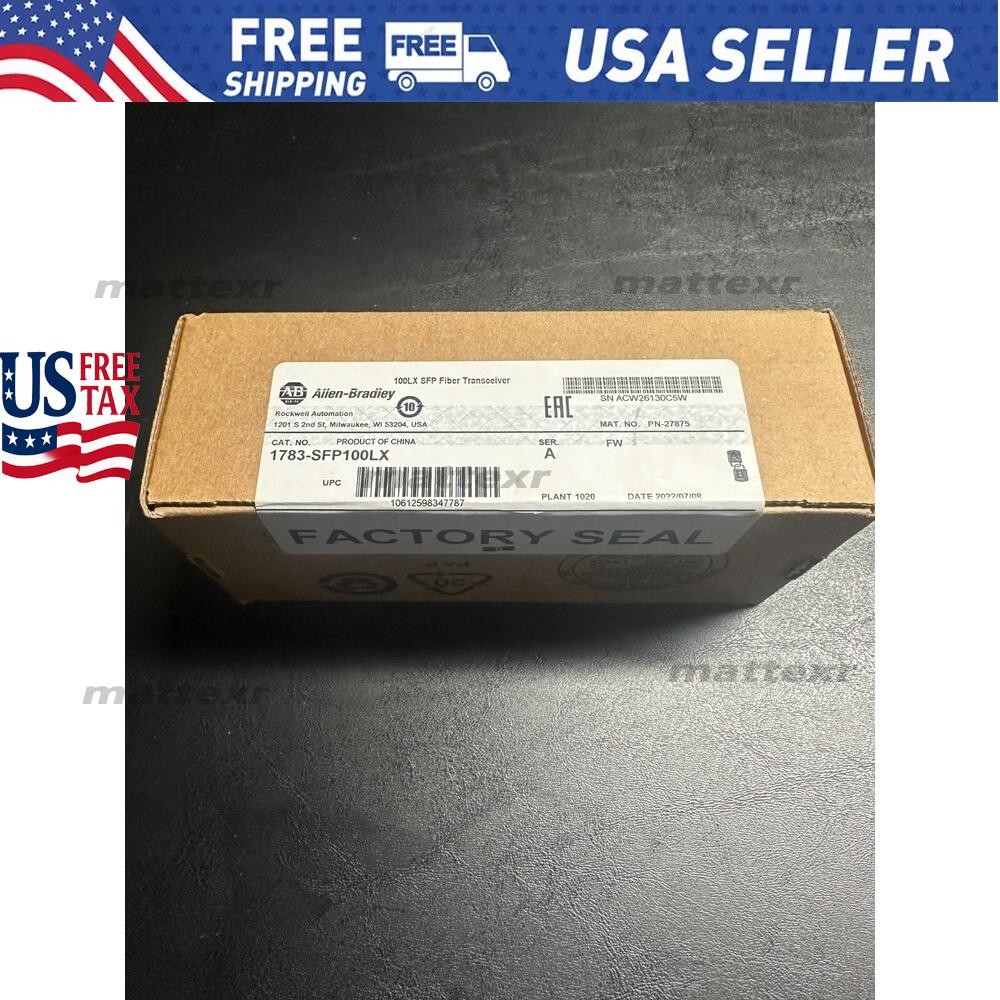 Allen-Bradley 1783-SFP100LX - 100LX SFP Fiber Transceiver New Factory Seal