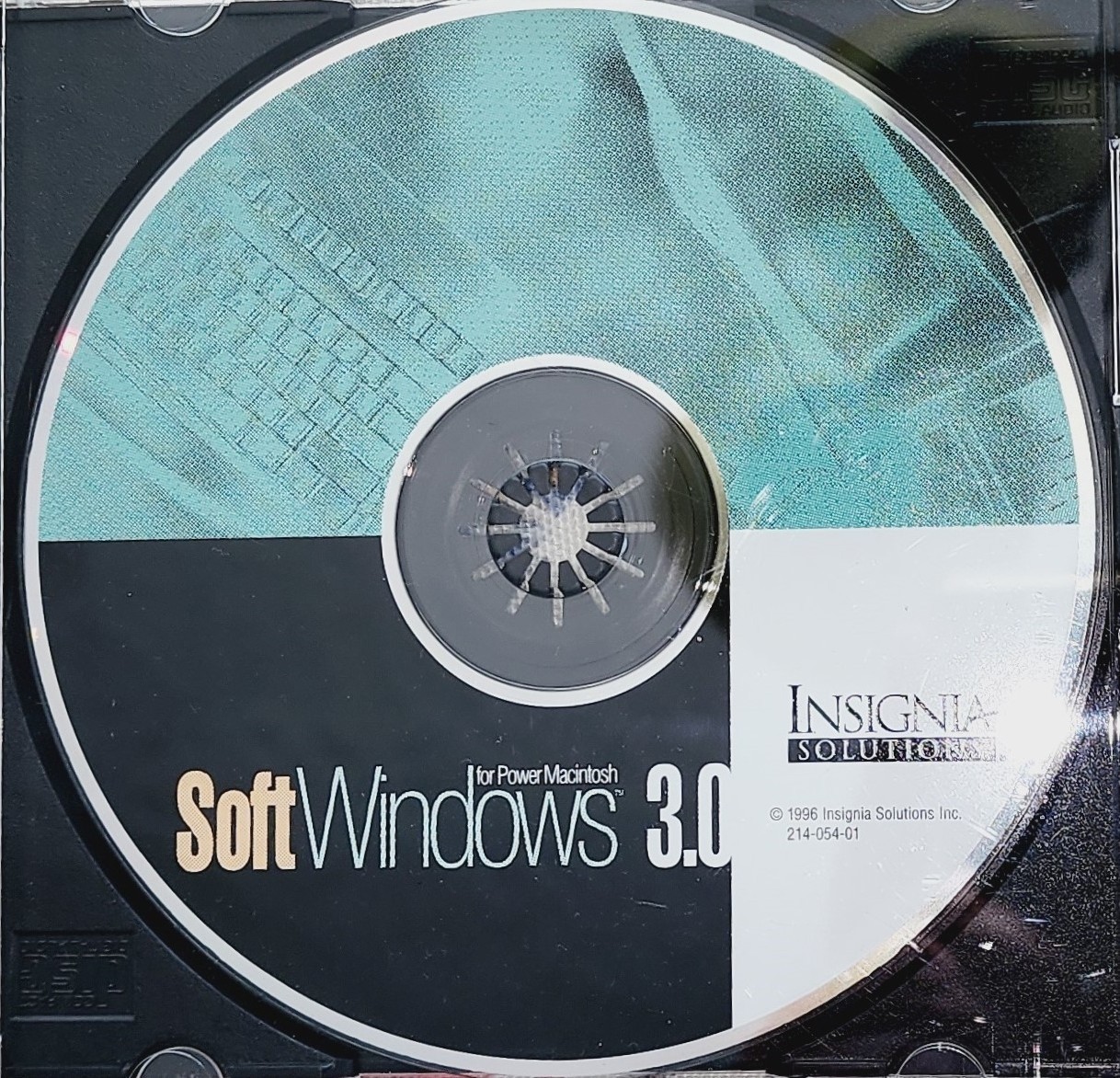 Insignia Solutions SOFT WINDOWS 3.0 on CD-ROM for Power Mac Computer w/ Manuals