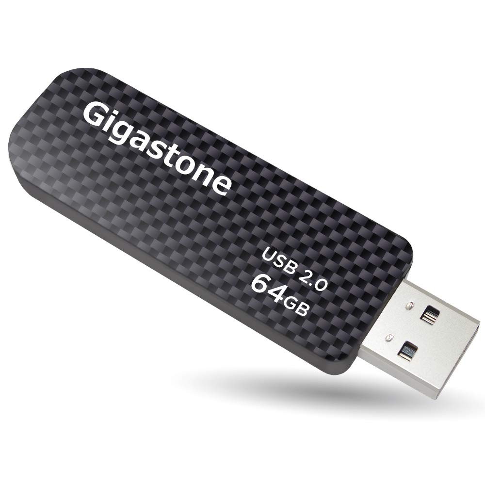 GIGASTONE V30 64GB USB 2.0 Flash Drive, 64GB, 1PK