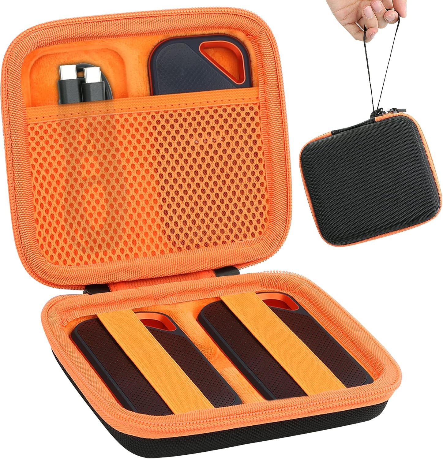 Aenllosi Hard Travel Case Replacement for SanDisk Extreme PRO SDSSDE81/SDSSDE80 