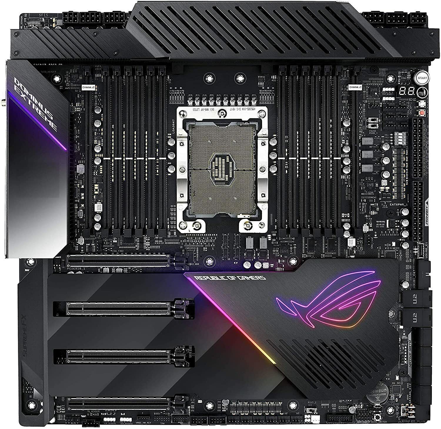 ASUS ROG DOMINUS EXTREME For Intel C621 3647 LGA EEB M.2 Desktop MB WOORKSTION