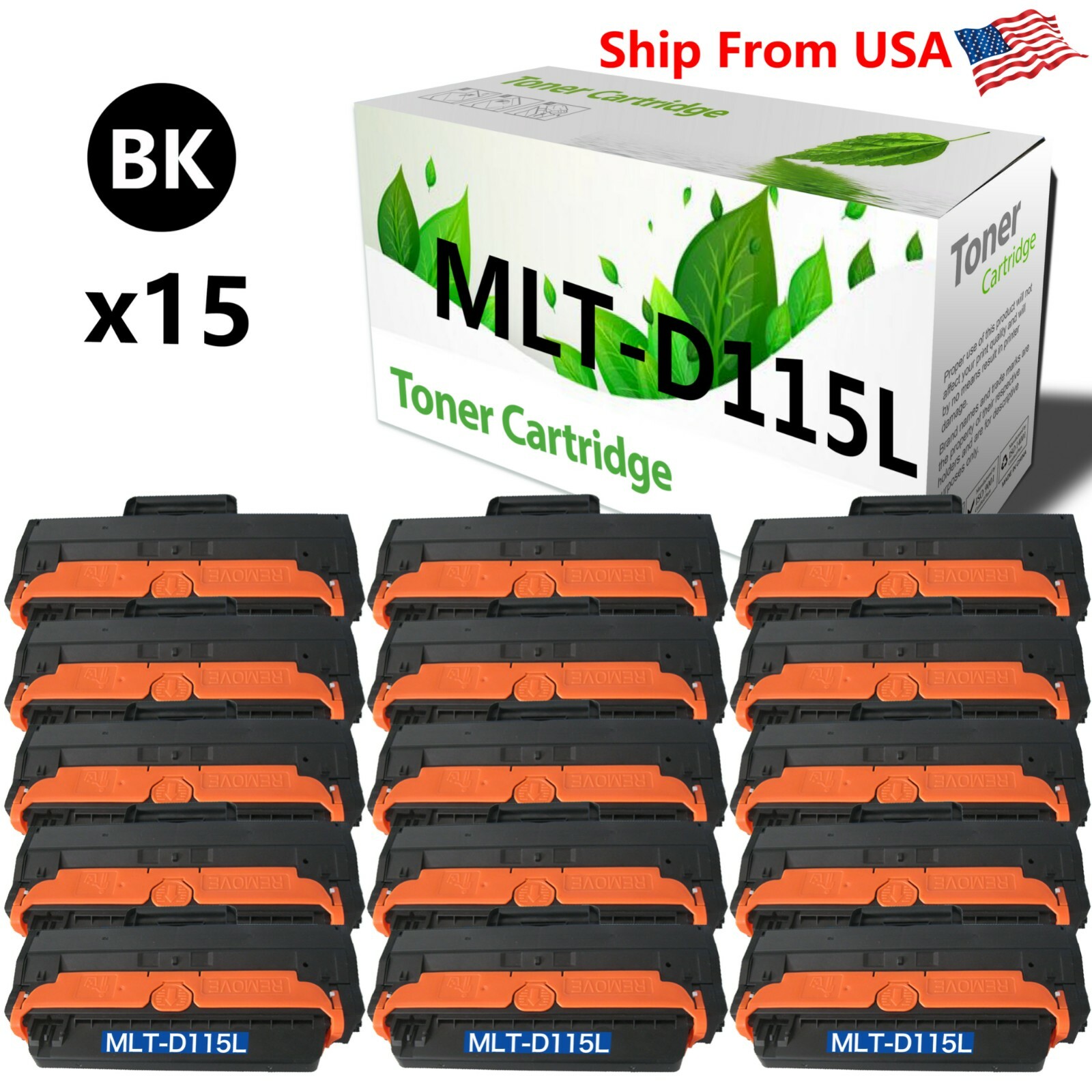 15PK MLT-D115L 115L toner cartridge for SL-M2830 Xpress SL-M2670 Printer