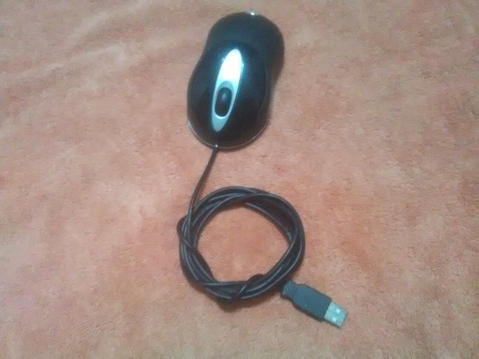 6' cord  GENUINE OEM Gateway MOAKUO USB Computer Mouse Scroll Wheel 2 Buttons