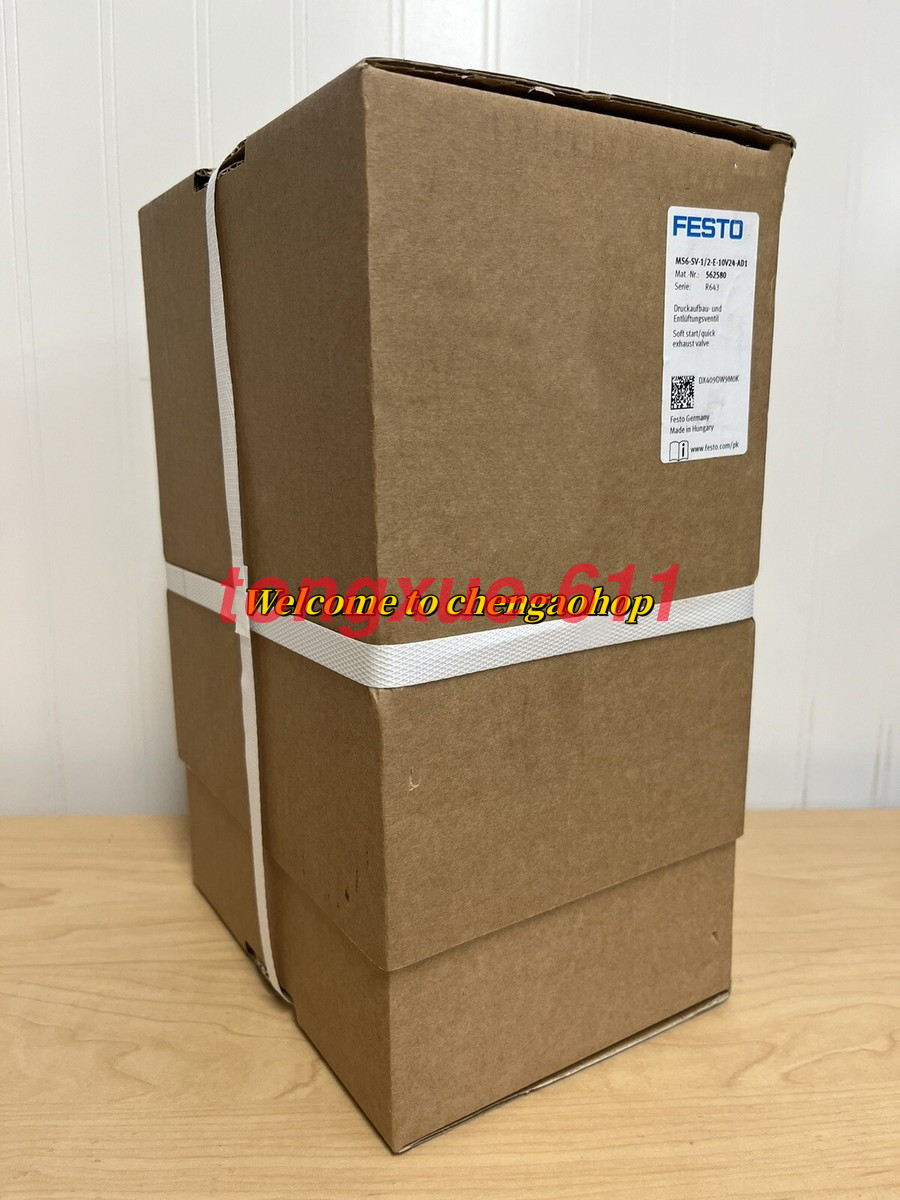 1PC NEW Quick release valve MS6-SV-1/2-E-10V24-AD1 562580 Via FedEx or DHL