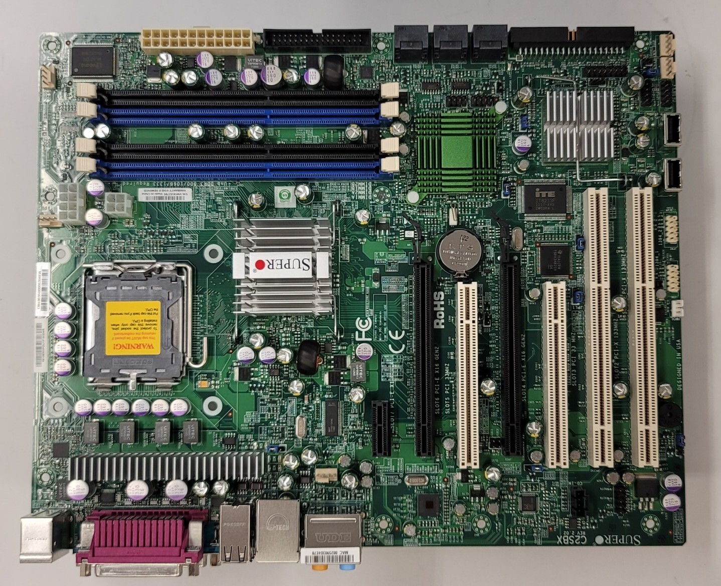 Supermicro C2SBX / MBD-C2SBX LGA 775 Intel X38 ATX Mother Board Brand New