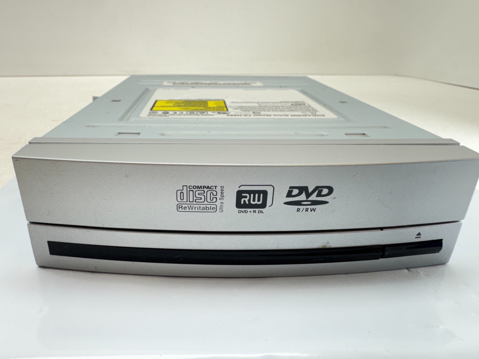 Samsung TSST TS-H552 5.25" IDE DVD±RW CD Burner Drive Silver 2005 Retro PC PATA