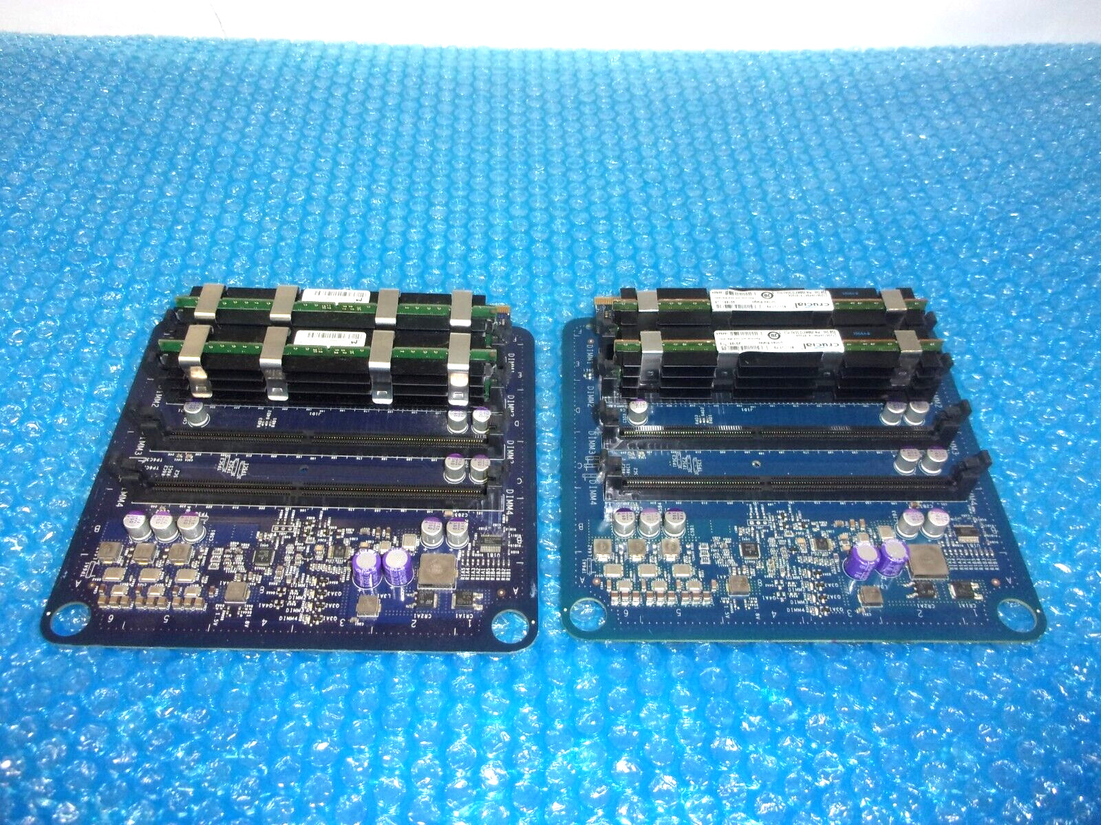 LOT OF 2 Apple Mac Pro A1186 Memory Riser Board Card 630-7667 820-1981-A 4GB