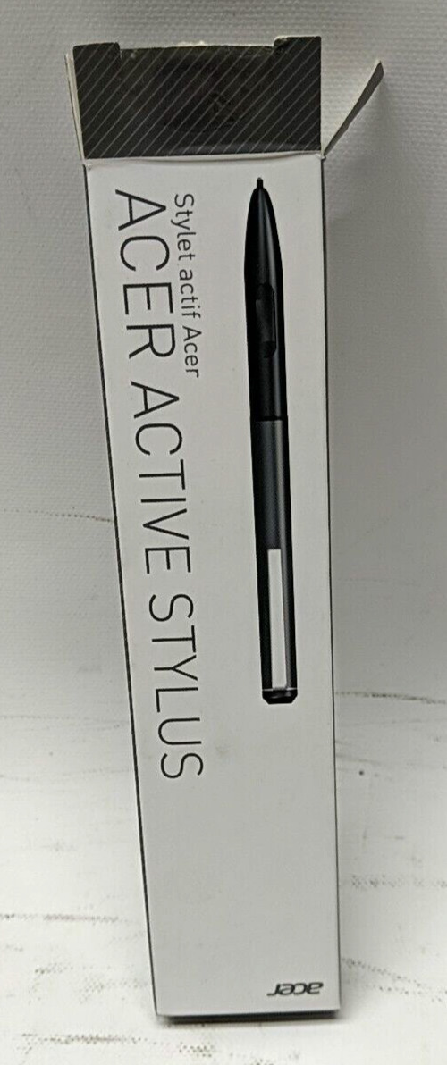 NEW In Open Box Acer Active Stylus Black 1.6mm Tip with Battery N1190 C9