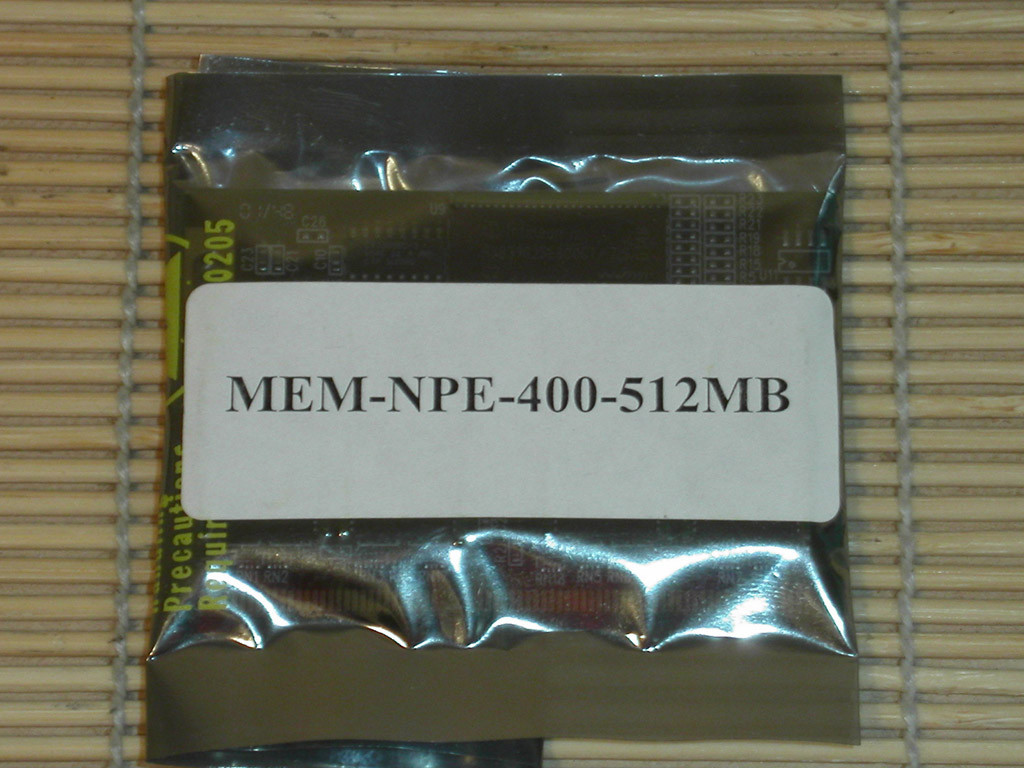 NEW MEM-NPE-400-512MBfor Cisco 512MB RAM for NPE-400 in 7200VXR NEW