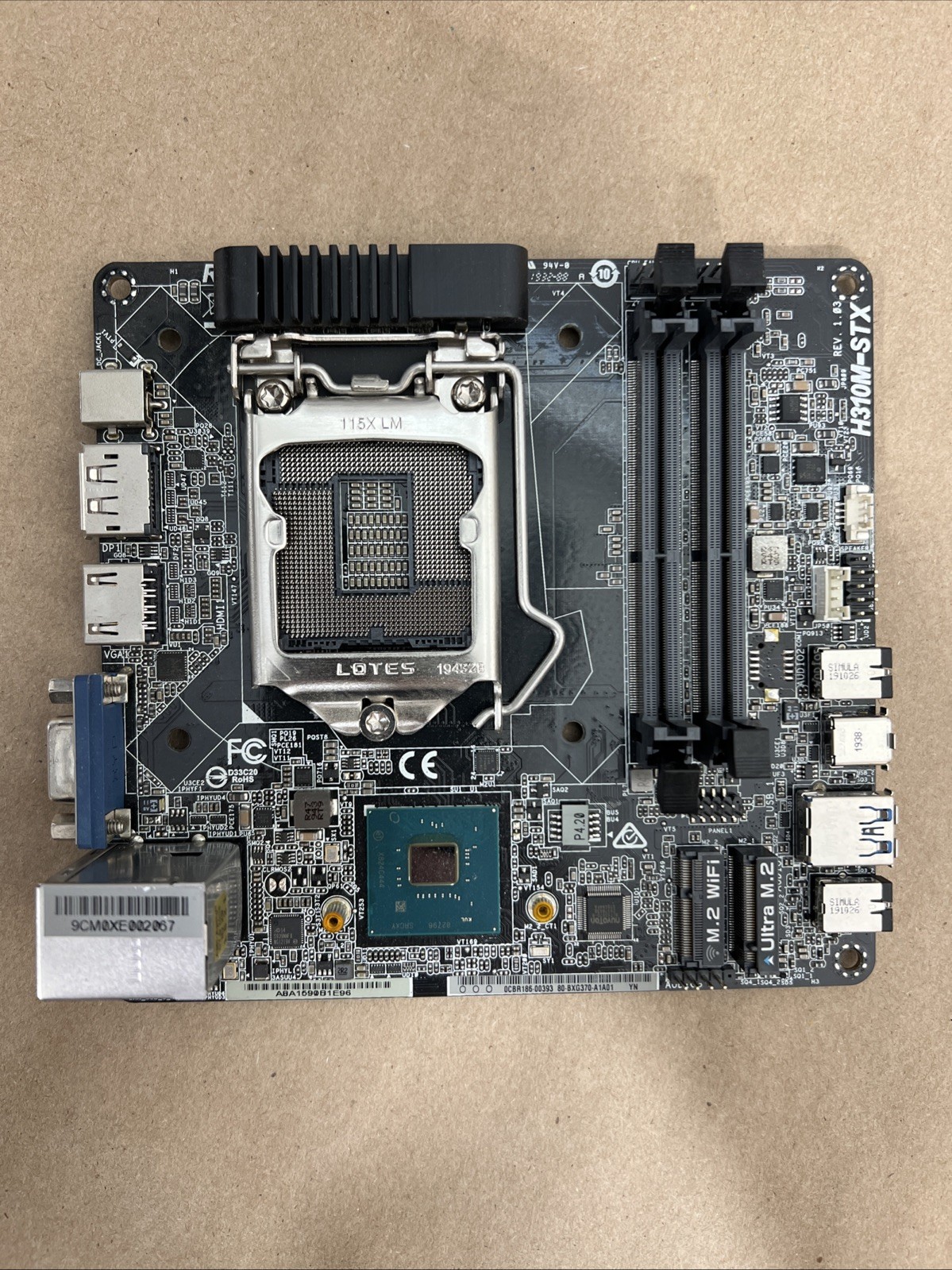 ASRock H310M-STX MINI Motherboard ( Socket 1151 )