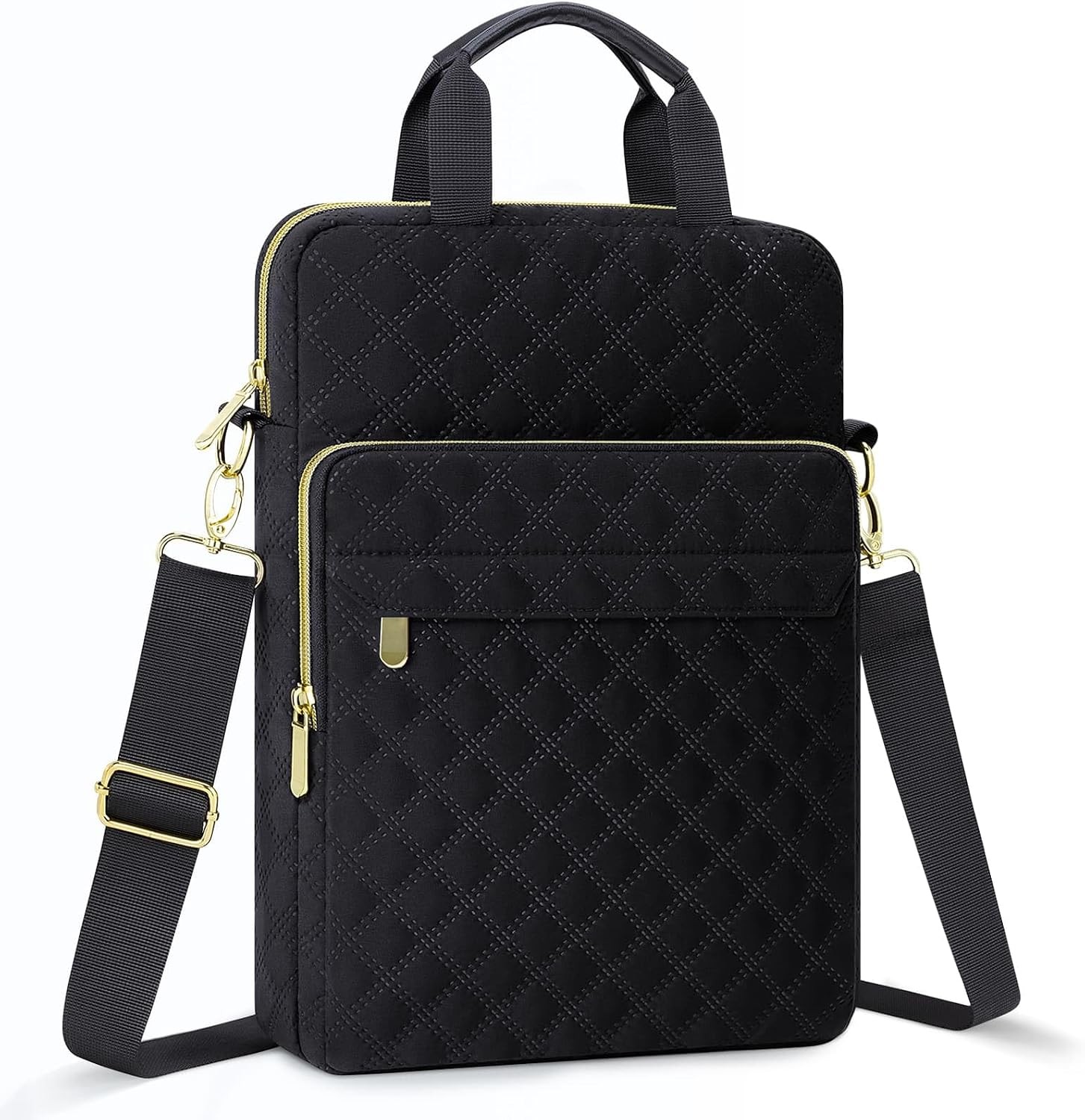 Laptop Sleeve Shoulder Bag Carrying Case Fits 16 inch MacBook Pro 2025-2021 Blac