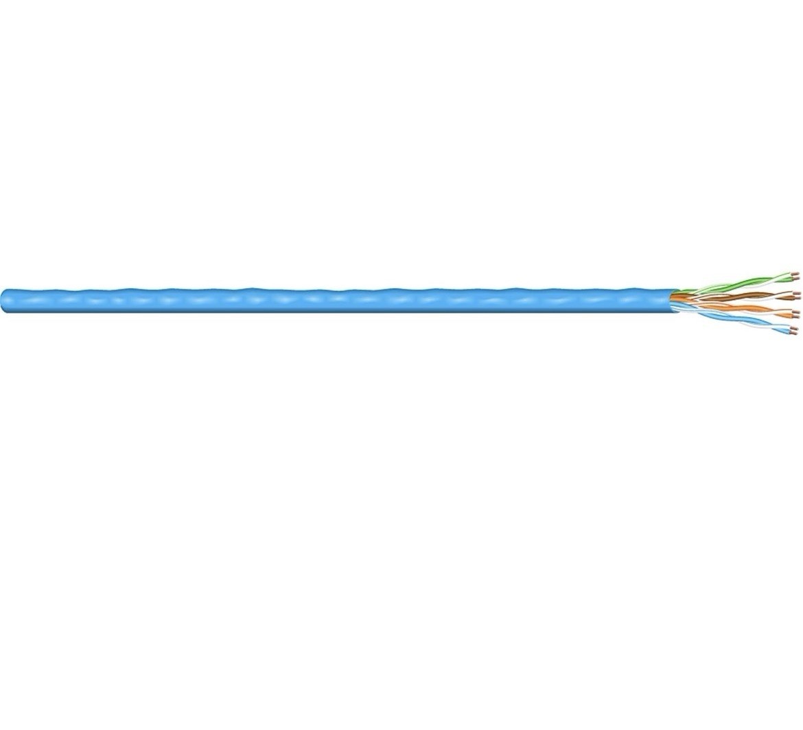 56918945 Category 6 Blue Cable 23AWG, CMR, 4 Pairs, 500 Feet