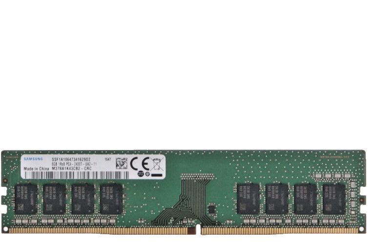 Samsung 8GB (1x8GB) 1Rx8 Desktop RAM PC4-2400T-UA2-11 M378A1K43CB2-CRC