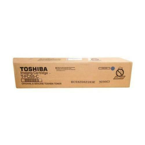 Genuine Toshiba TFC55C TFC-55 Cyan OEM Toner Cartridge - 26,500 Pages
