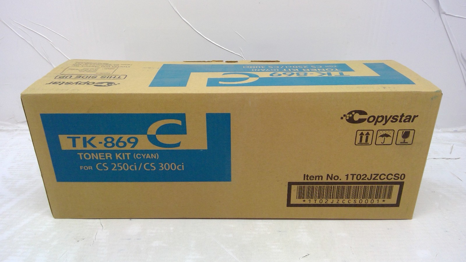 Genuine Copystar TK-869C Cyan Toner Cartridge 1T02JZCCS0