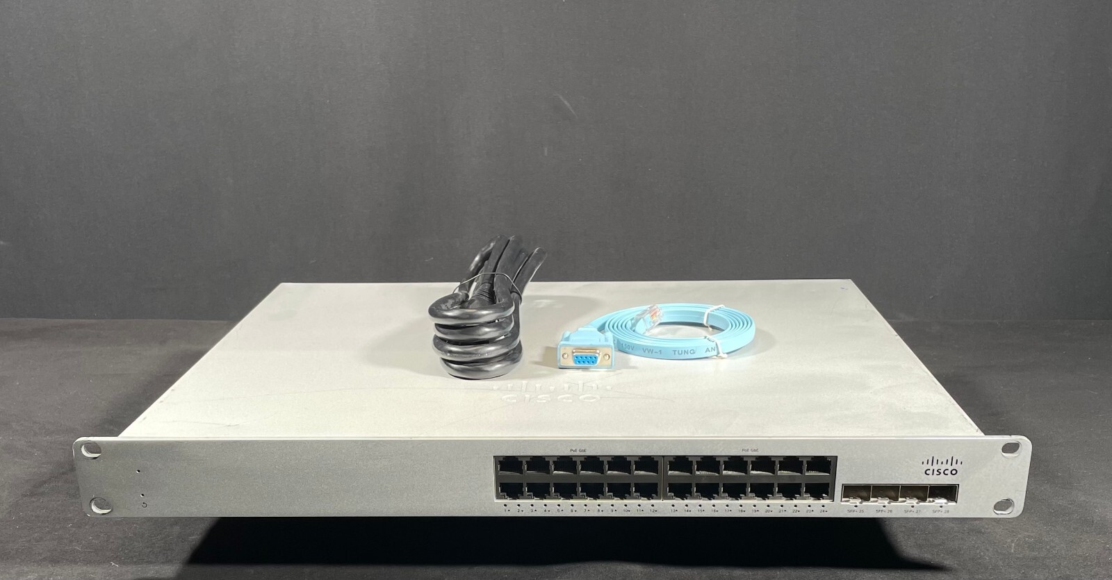 Cisco Meraki MS250-24P-HW 24 Port  PoE+ Gigabit Switch Unclaimed -Fast Shipping