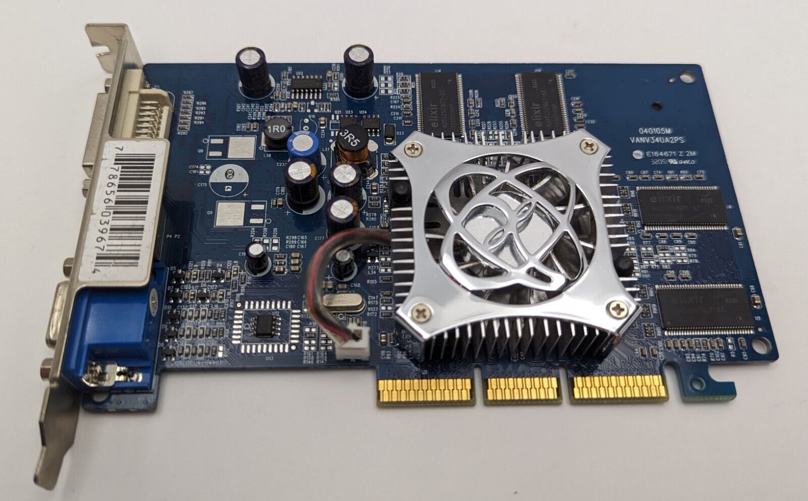 XFX NVIDIA GeForce FX 5500 256MB DDR AGP Graphics Card VANV34UA2PS PV-T34B-UAFG