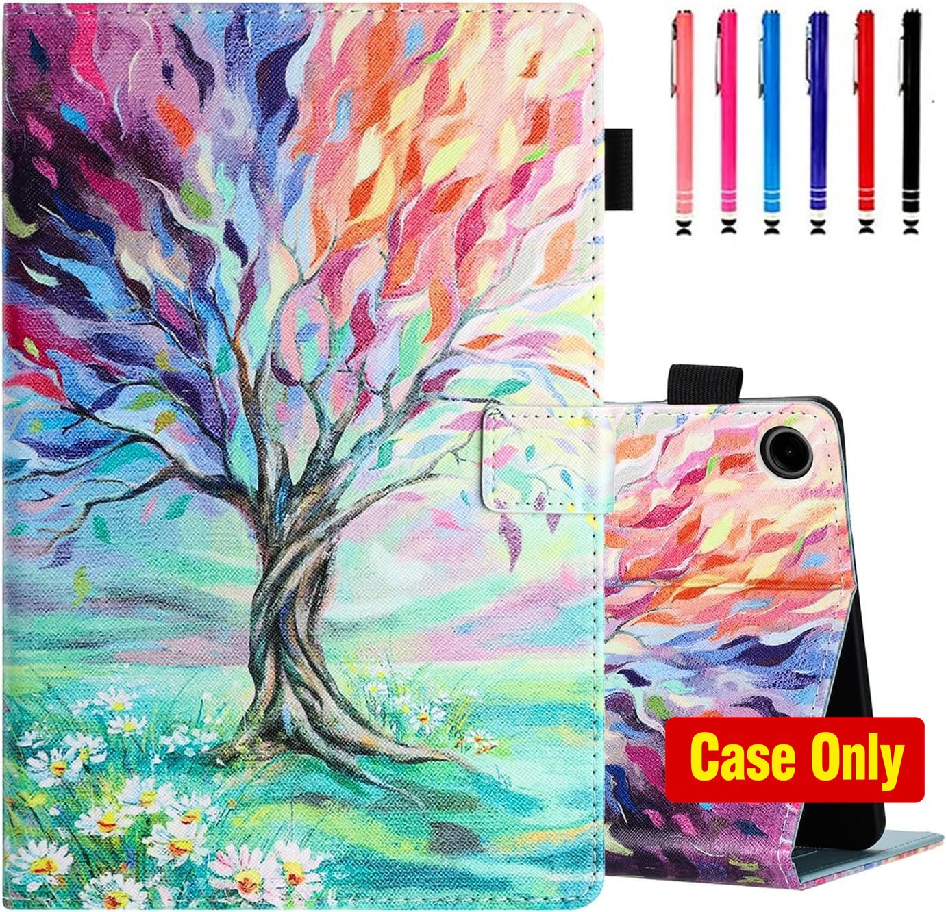 Protective Stand Cover Case for 2023 Samsung Galaxy Tab A11+/A11 Plus 11-Inch