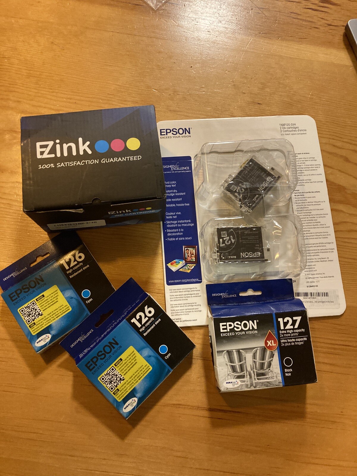 HUGE Epson Printer Ink Collection 127 and 126