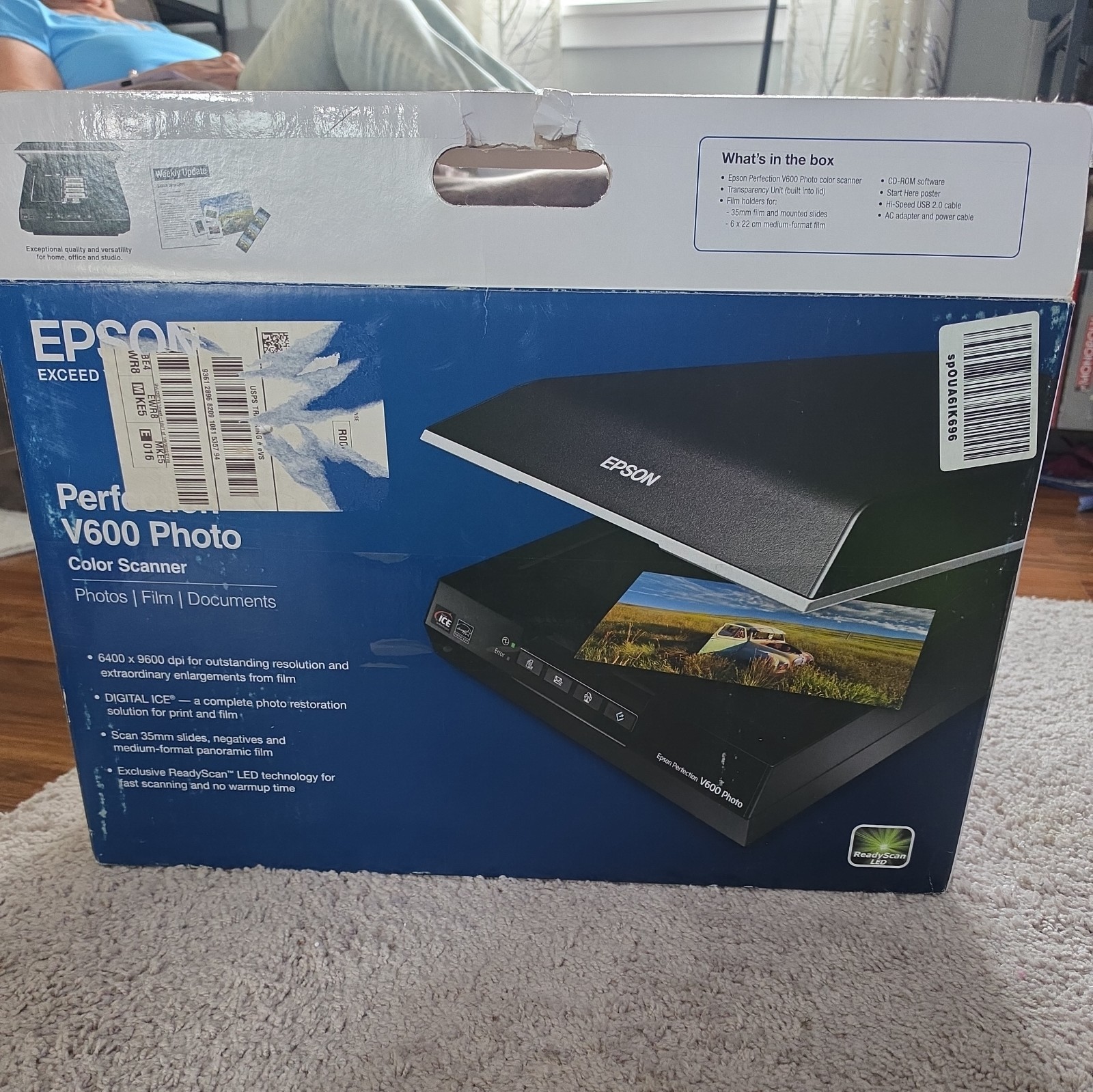 Epson Perfection V600 Photo Scanner - B11B198011