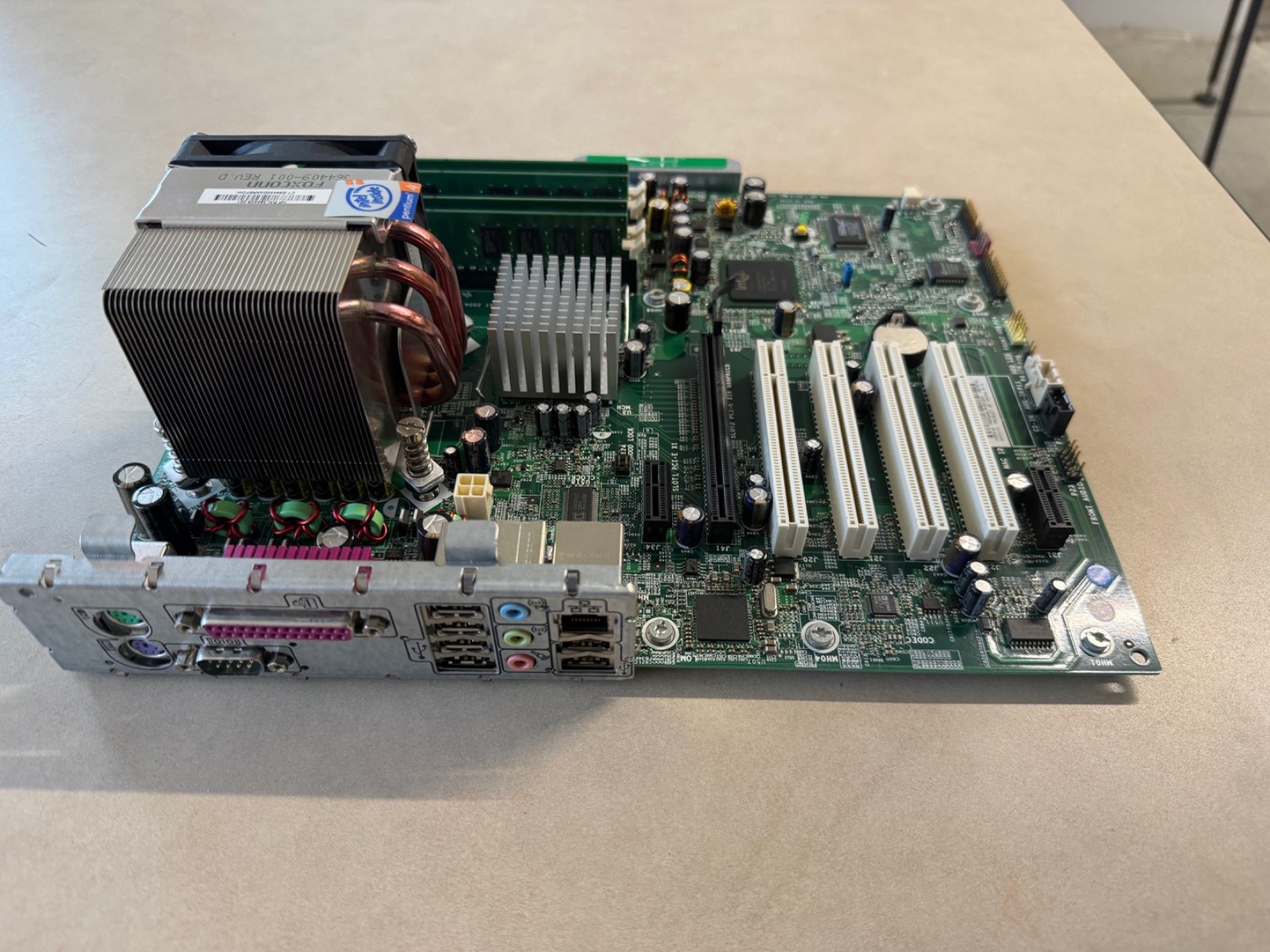 HP Workstation xw4200 358701-001 Motherboard 347887-002 w/ 4.3ghz proc 8gb ram