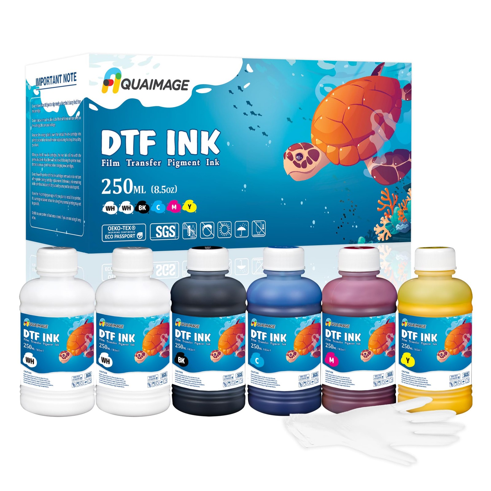 Premium DTF Ink 1500ML Combo Pack