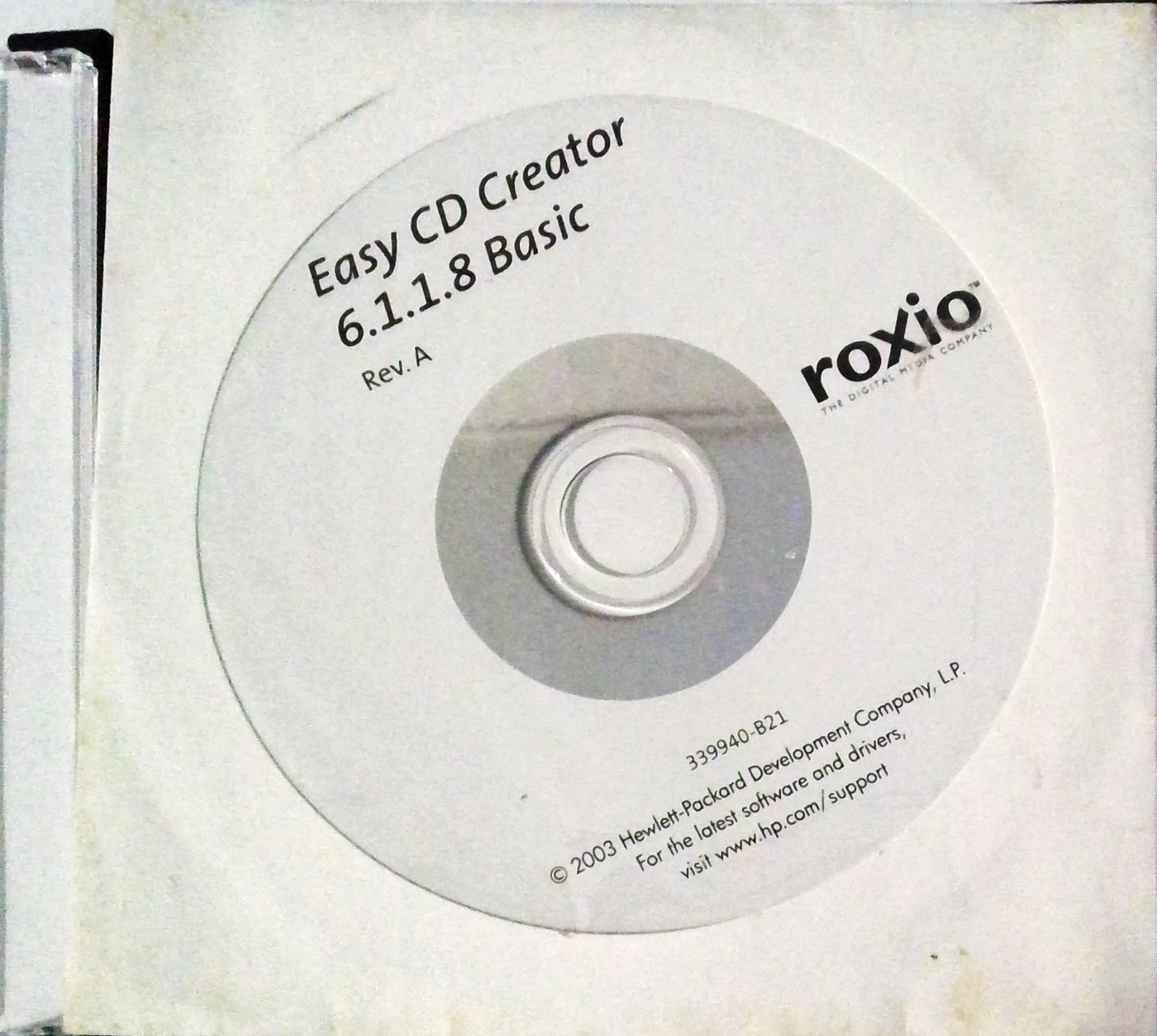 Roxio Easy Cd Creator 6.1.1.8 Basic New Unopen